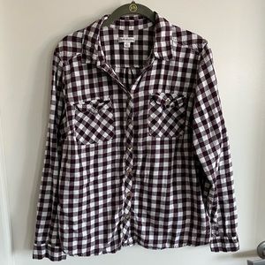 Croft & Borrow - buffalo plaid Flannel - Sz Large